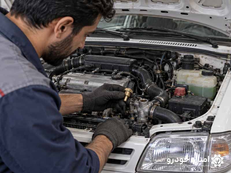 علائم-خرابی-فشنگی-آب-پراید؛-از-تشخیص-تا-تعویض