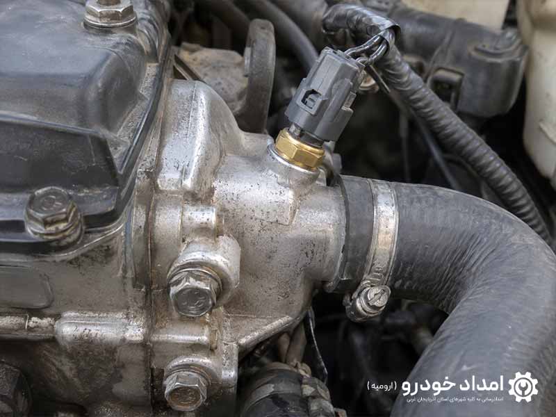محل-نصب-فشنگی-آب-پراید-روی-پوسته-ترموستات
